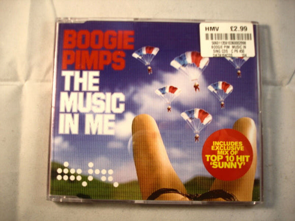 CD Single (B11) - Boogie Pimps - The music in me - Data104cds