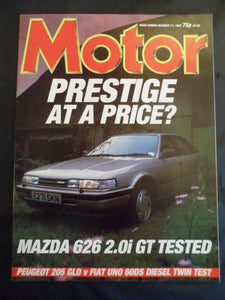 Motor - 17 October 1987 - Fiat Uno - 205 - Mazda 626