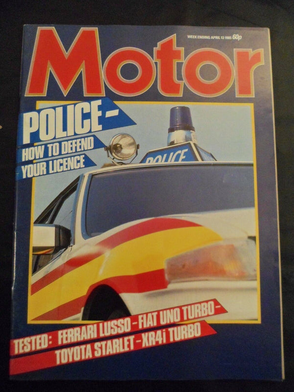 Motor - 13 April 1985 - Xr4i Turbo - Ferrari Lusso