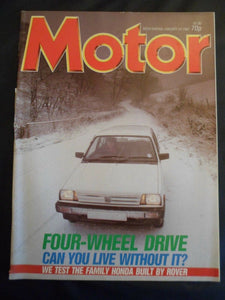 Motor - 24 January 1987  - Lancia Delta - Sierra 4x4 Estate