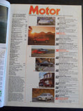 Motor - 19 December 1987 -  Fastest road cars - X1/9 - 205 CTI