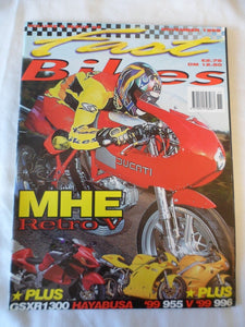 Fast Bikes - November 1998 - MHE Retro V - GSXR 1300 - Hayabusa