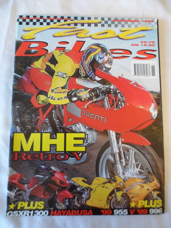 Fast Bikes - November 1998 - MHE Retro V - GSXR 1300 - Hayabusa