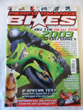 Performance Bikes - November 2002 - Ducati 999 - RSV R - SP2