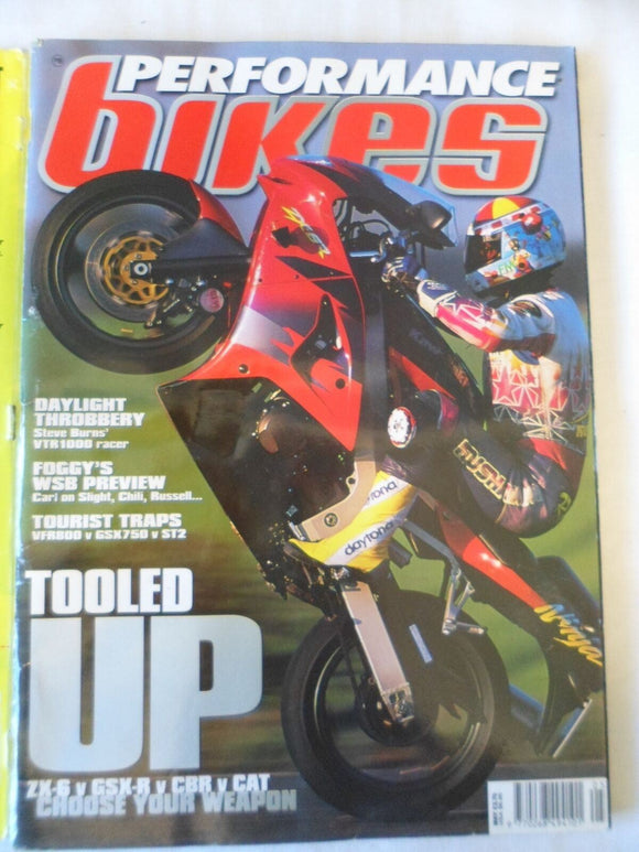 Performance Bikes - May 1998 - ZX6 - GSXR - CBR - Cat