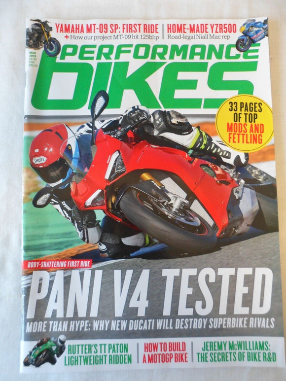Performance Bikes - March 2018 -  Panigale V4