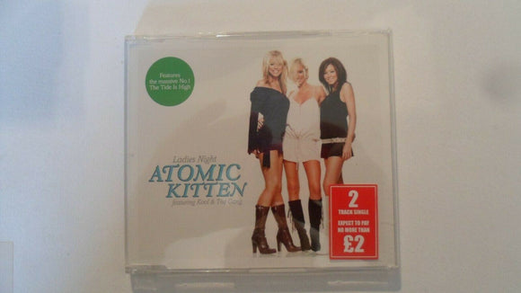 CD Single (B14) - Atomic Kitten - Ladies night - SINCD 53