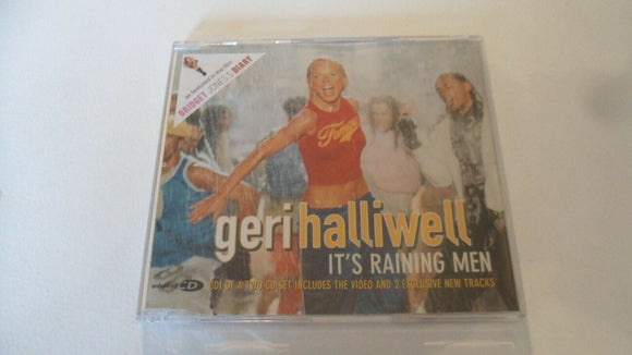 CD Single (B14) - Geri Halliwell - It's raining men - CDEMS 584