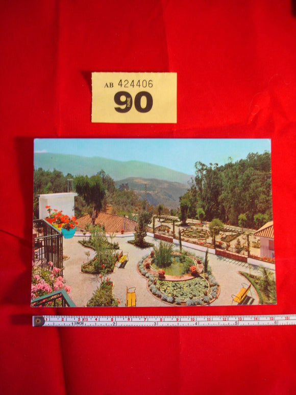 Postcard - lanjaron - Granada - La Capuchina gardens
