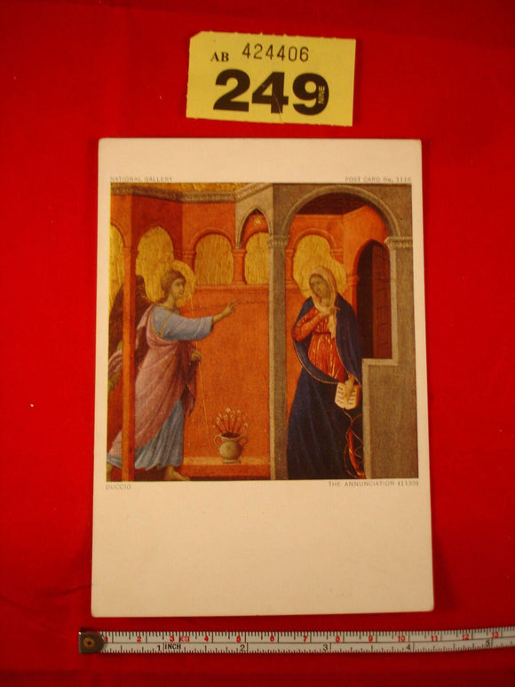 Postcard -National Gallery - 1118 - Duccio - The Annunciation