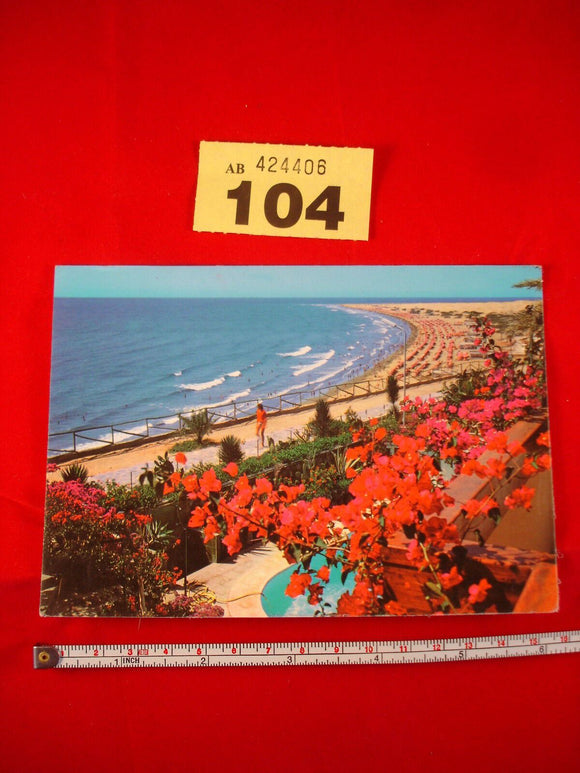 Postcard - Vista - Playa del Ingles - Gran Canaria