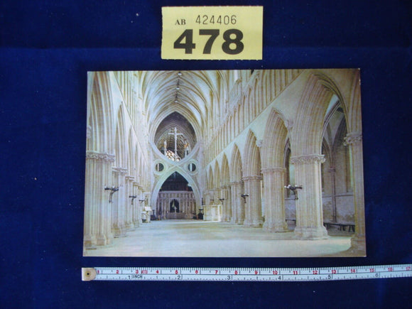 Postcard - Wells Cathedral - Somerset - J Arthur Dixon SOM. 2070