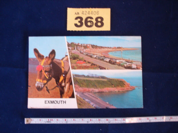 Postcard - Exmouth - Esplanade - Orcombe point