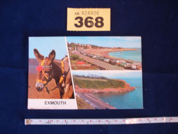 Postcard - Exmouth - Esplanade - Orcombe point