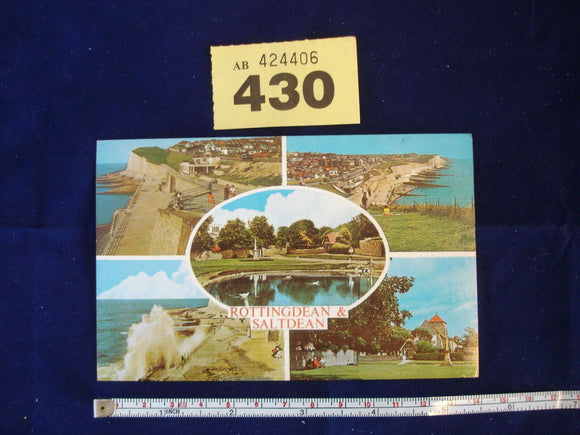 Postcard - Rottingdean and Saltdean - Multiple views