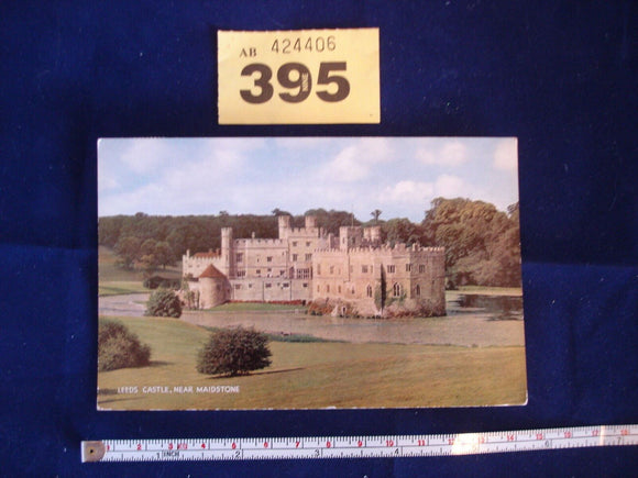 Postcard - Leeds Castle - Salmon 2487c