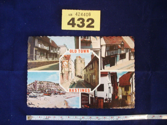 Postcard - Old Town Hastings - Bennett 11329