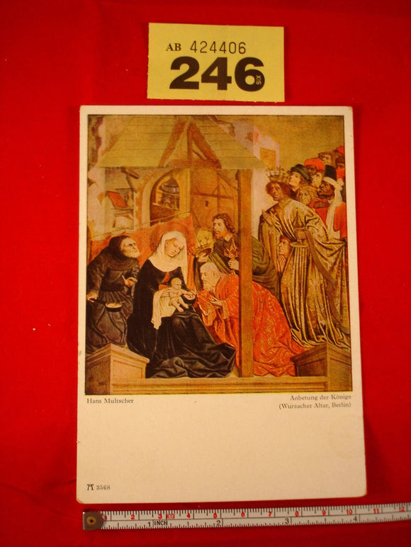 Postcard - 1054 - Die Meister - Christus in der Vorholle