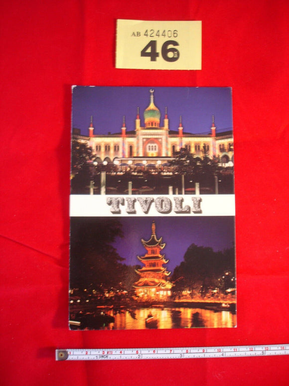 Postcard - Tivoli - Copenhagen