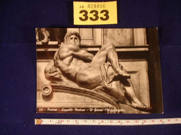 Postcard - Firenze - Cappelle Medicee - Il Giorno - Michelangelo