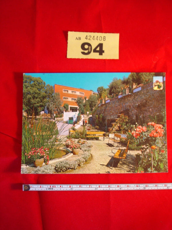 Postcard - Lanjaron - Granada - Gardens and source Capuchina