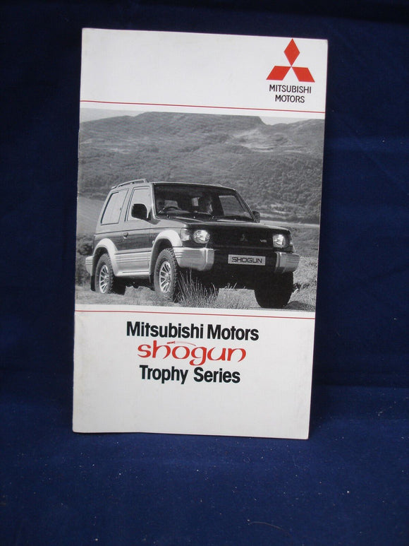 Horse racing - Race Card - Newbury - March 27th 1986 - Mitsubishi Shogun