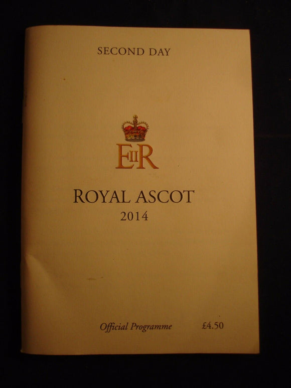 Horse racing - Race Card - Ascot - Royal Ascot 2014 - Second day