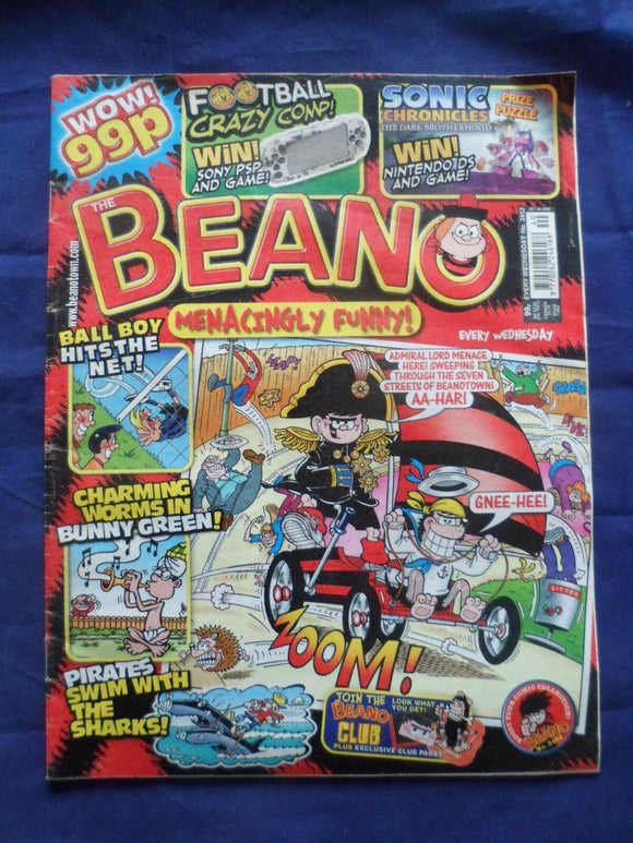 Beano Comic - 3452 - 4 October 2008