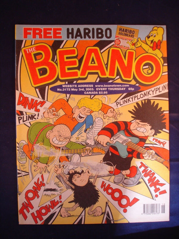 P - Beano Comic # 3172 - 3rd May 2003  -