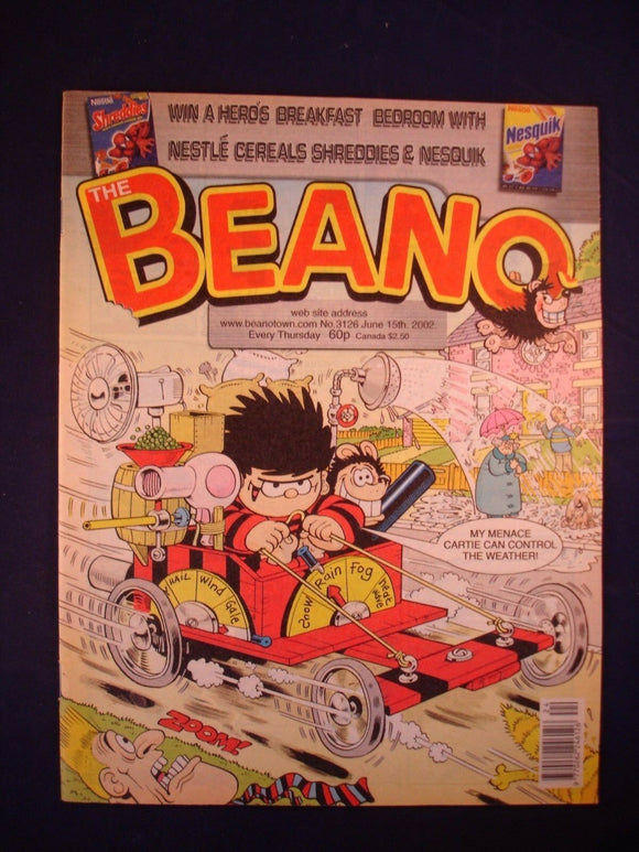 P - Beano Comic # 3126 - 15th June 2002