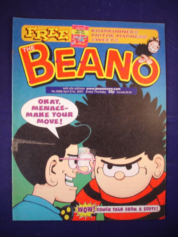 P - Beano Comic # 3066 - 21st April  2001  -