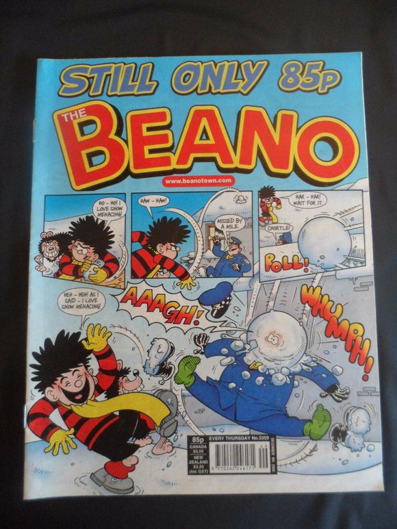 Beano  Comic - 3359 - 9 December 2006 - (Box W)