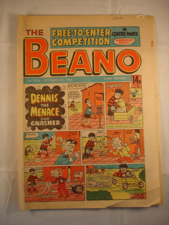 Beano Comic - 2204 - Oct 1984