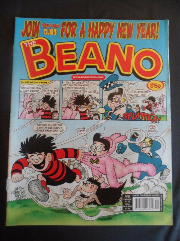 Beano  Comic - 3361 - 30 December 2006 - (Box W)