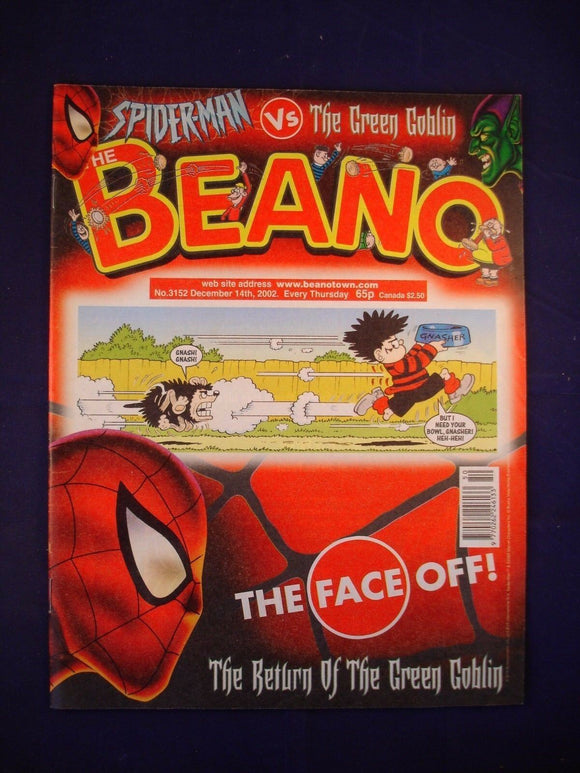 P - Beano Comic # 3152 - 14th December 2002