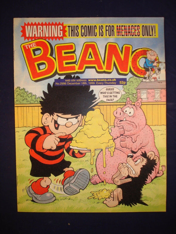 P - Beano Comic # 2996 - 18th December 1999  -