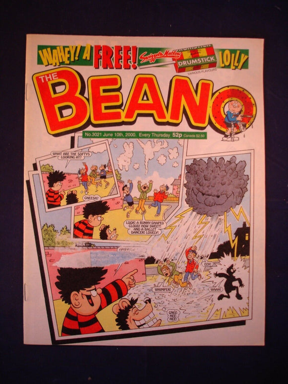 P - Beano Comic # 3021 - 10th June  2000  -