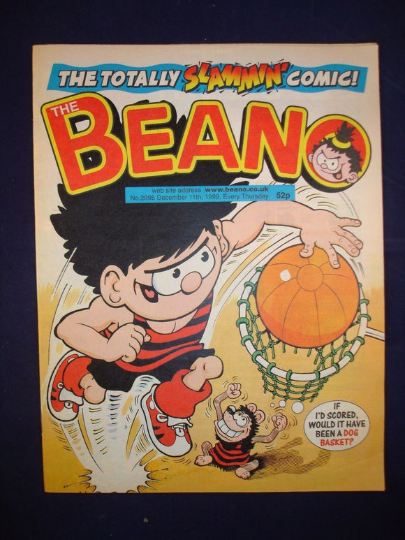 P - Beano Comic # 2995 - 11th December 1999  -