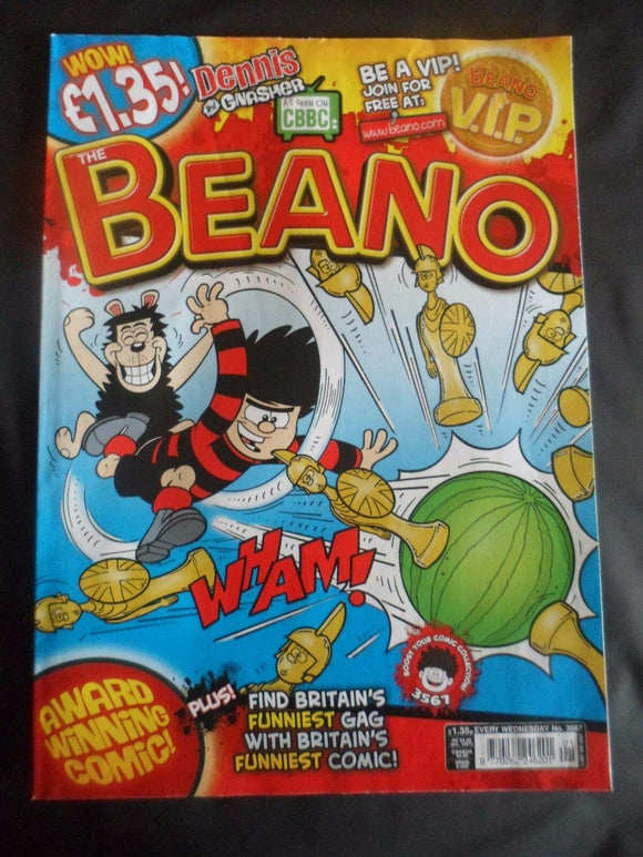 Beano  Comic - 3567 - 8 January 2011 - (Box W)
