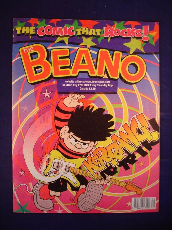 P - Beano Comic # 3132 - 27th July 2002
