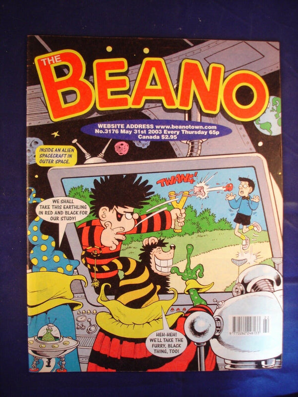 P - Beano Comic # 3176 - 31st May 2003  -