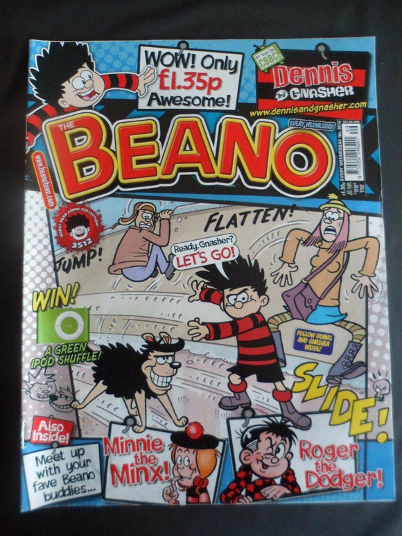 Beano  Comic - 3512 - 5 December 2009 - (Box W)