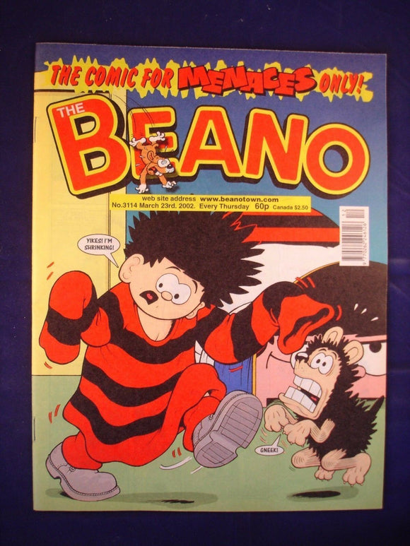 P - Beano Comic # 3114 - 23rd March 2002