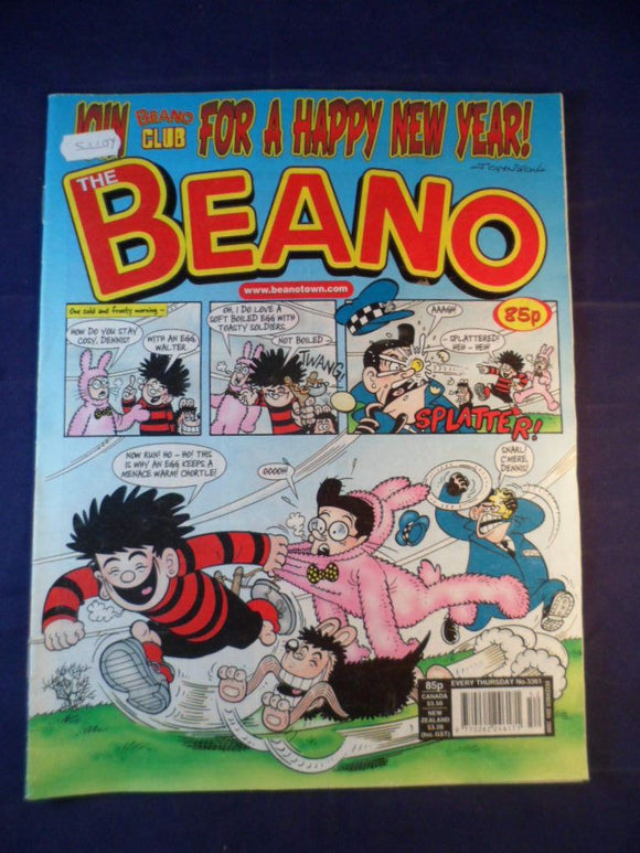 Beano  Comic - 3361 - 23 December 2006