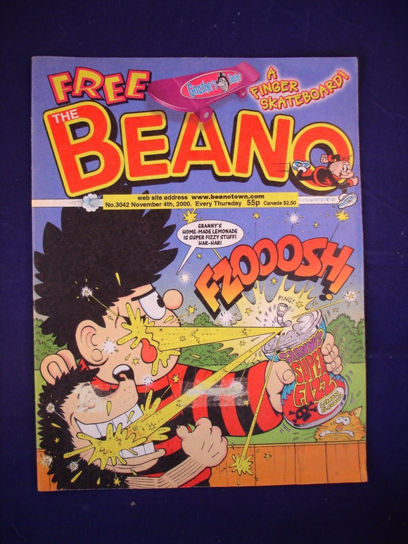 P - Beano Comic # 3042 - 4th November 2000  -