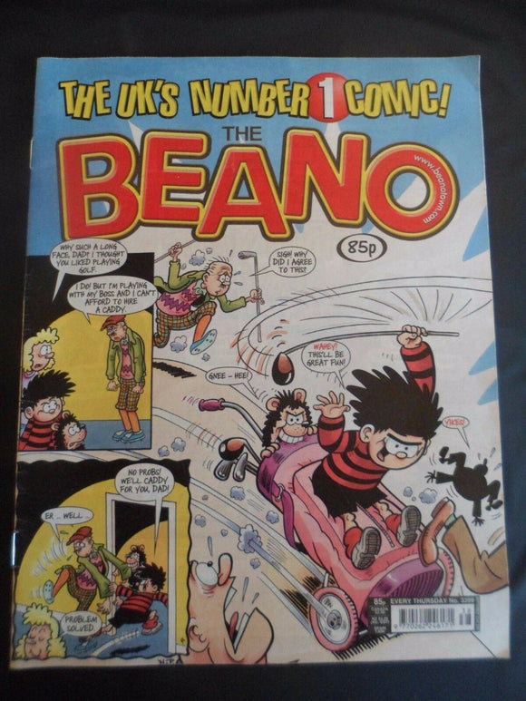 Beano  Comic - 3399 - 22 September 2007 - (Box W)