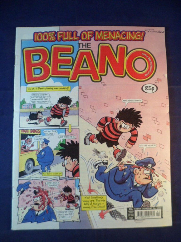 Beano  Comic - 3403 - 20 October 2007