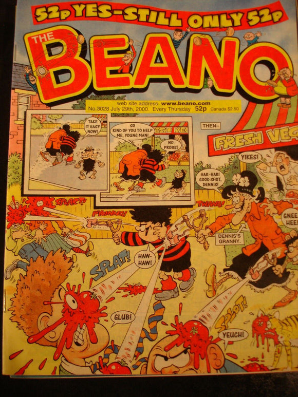 Beano Comic 3028 July 29 2000