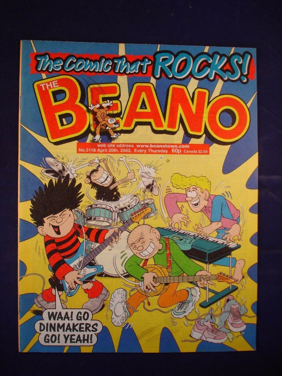 P - Beano Comic # 3118 - 20th April 2002