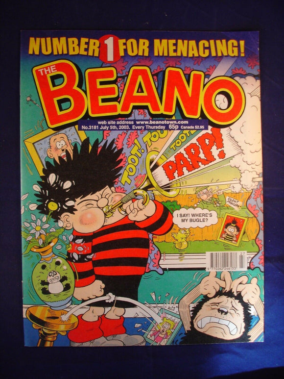 P - Beano Comic # 3181 - 5th July 2003  -